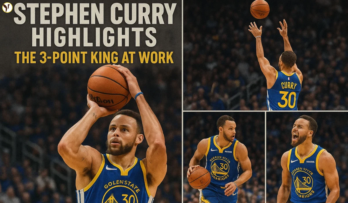 Stephen Curry Highlights The 3-Point King at Work