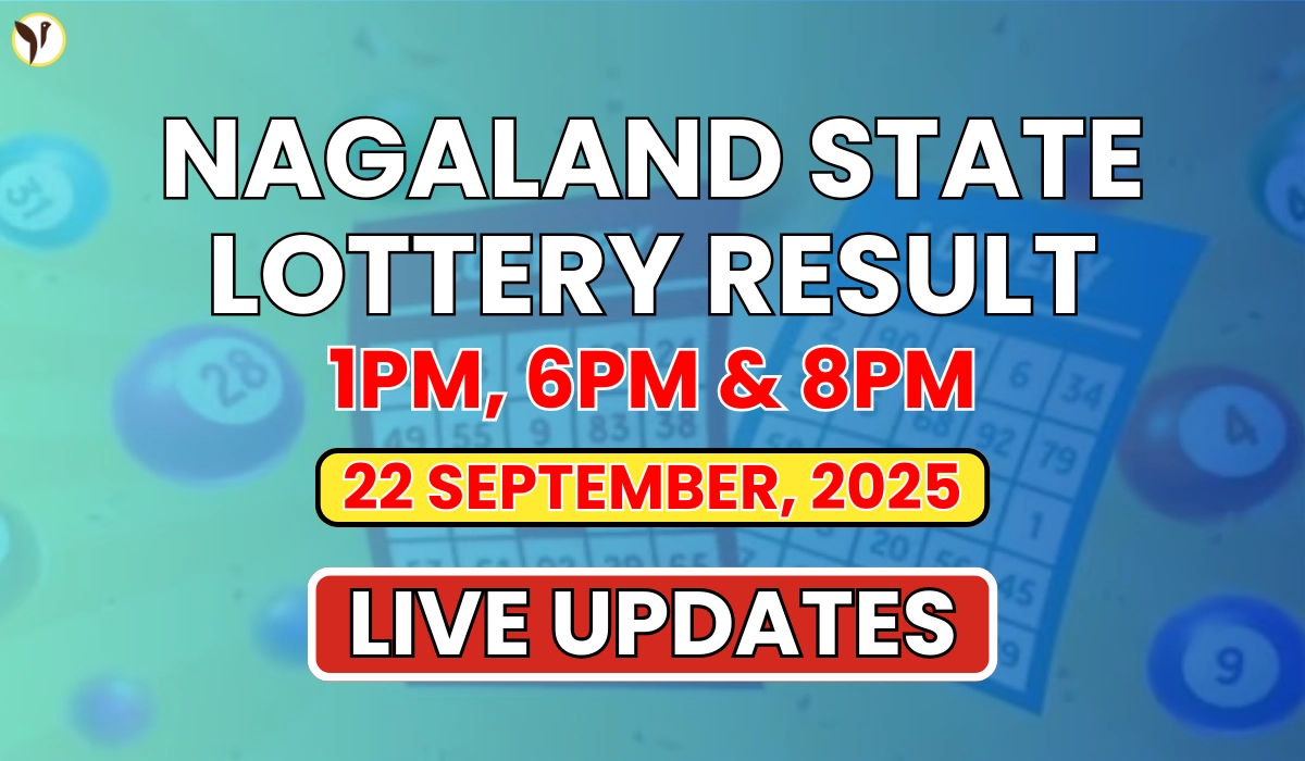 Nagaland State Lottery Result Today 22 September 2025 
