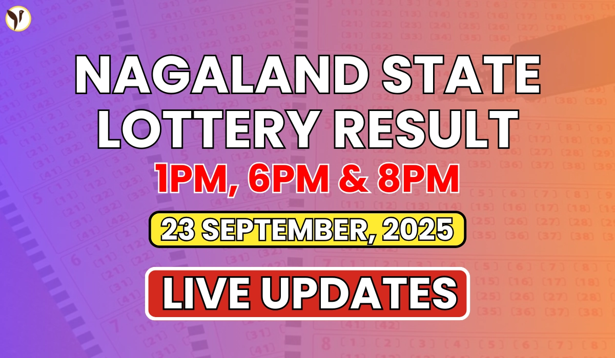Nagaland State Lottery Result Today 23 September 2025 