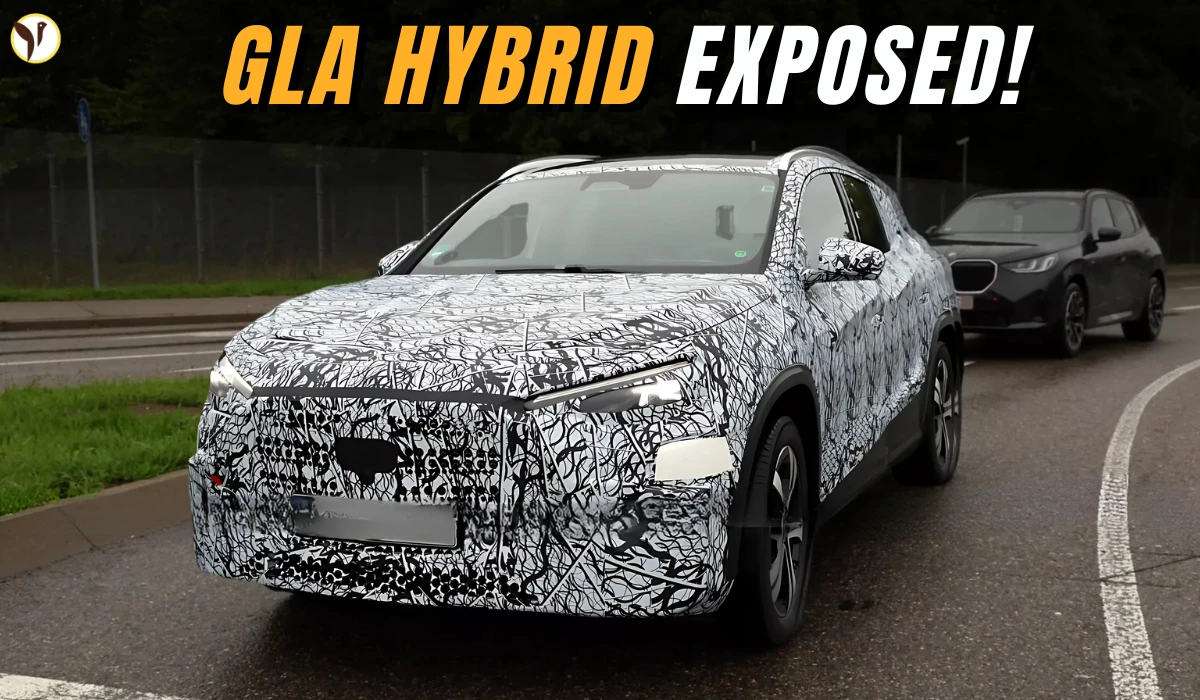 2026 Mercedes GLA Hybrid Spy Images