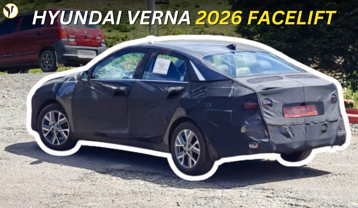 Hyundai Verna 2026 Facelift Spotted With Fresh Look