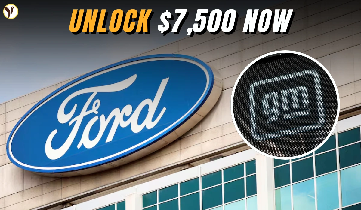 Ford and GM EV lease credit $7,500 EV