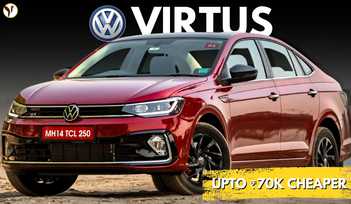 volkswagen virtus price gst