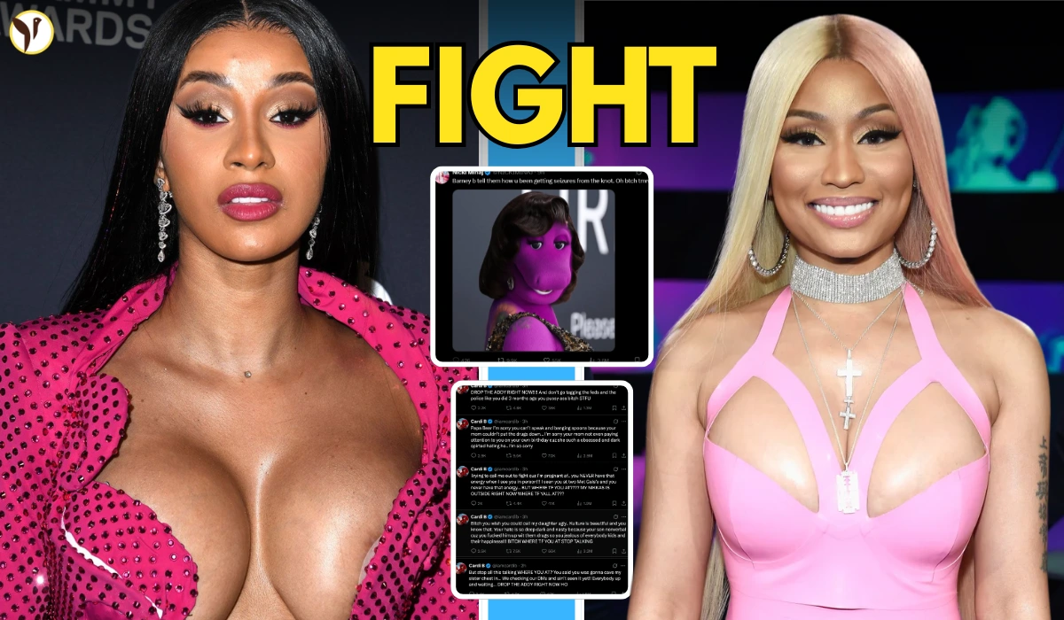 Nicki Minaj Cardi B fight