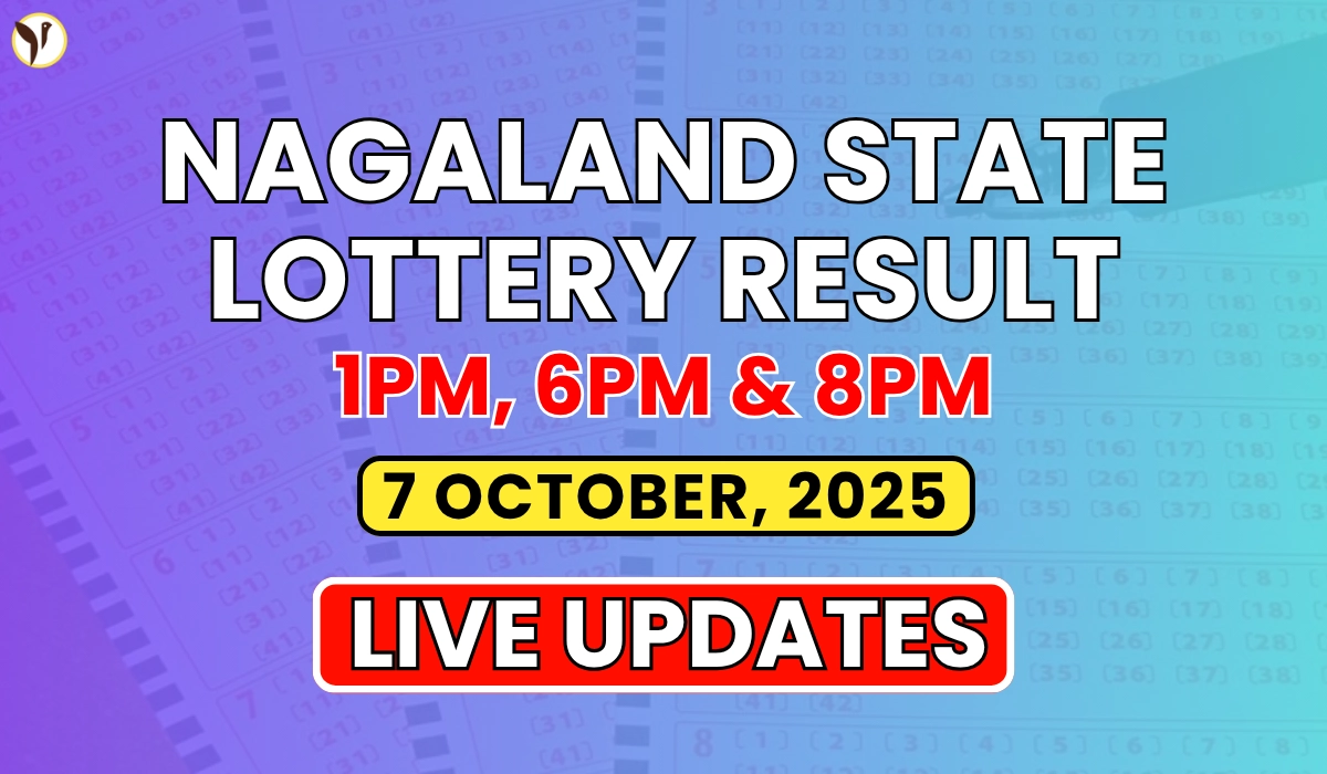 Nagaland State Lottery Result Today 7 October 2025