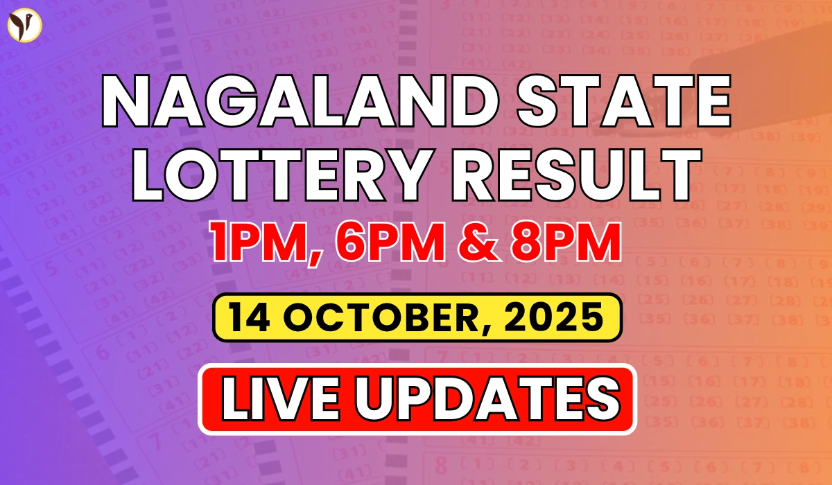 Nagaland State Lottery Result Today 14 October 2025