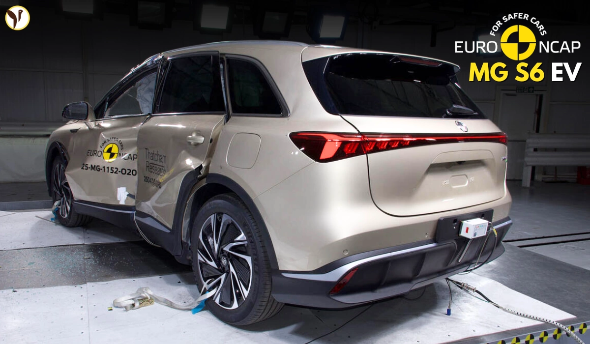 MG S6 EV Euro NCAP rating