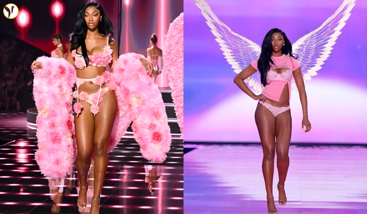 Angel Reese Victoria Secret fashion show