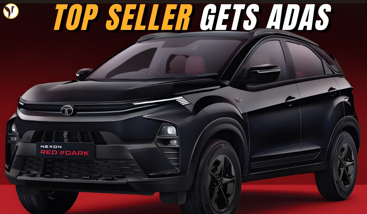 tata nexon red dark edition 2025