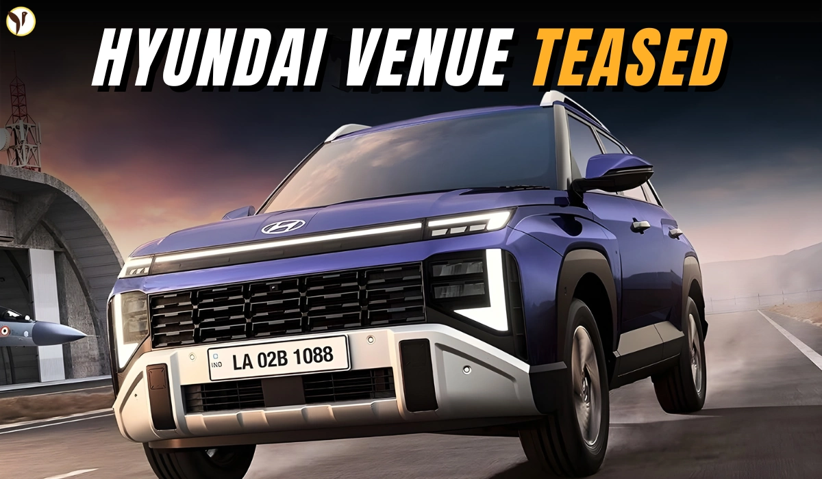 hyundai venue teased