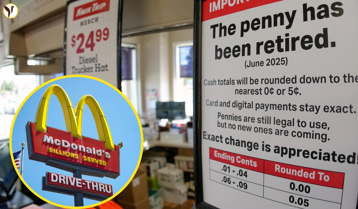 McDonalds penny shortage