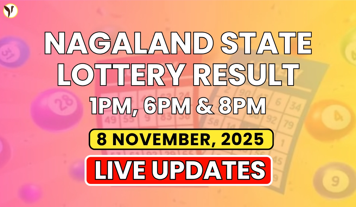 Nagaland State Lottery Result Today 8 November 2025