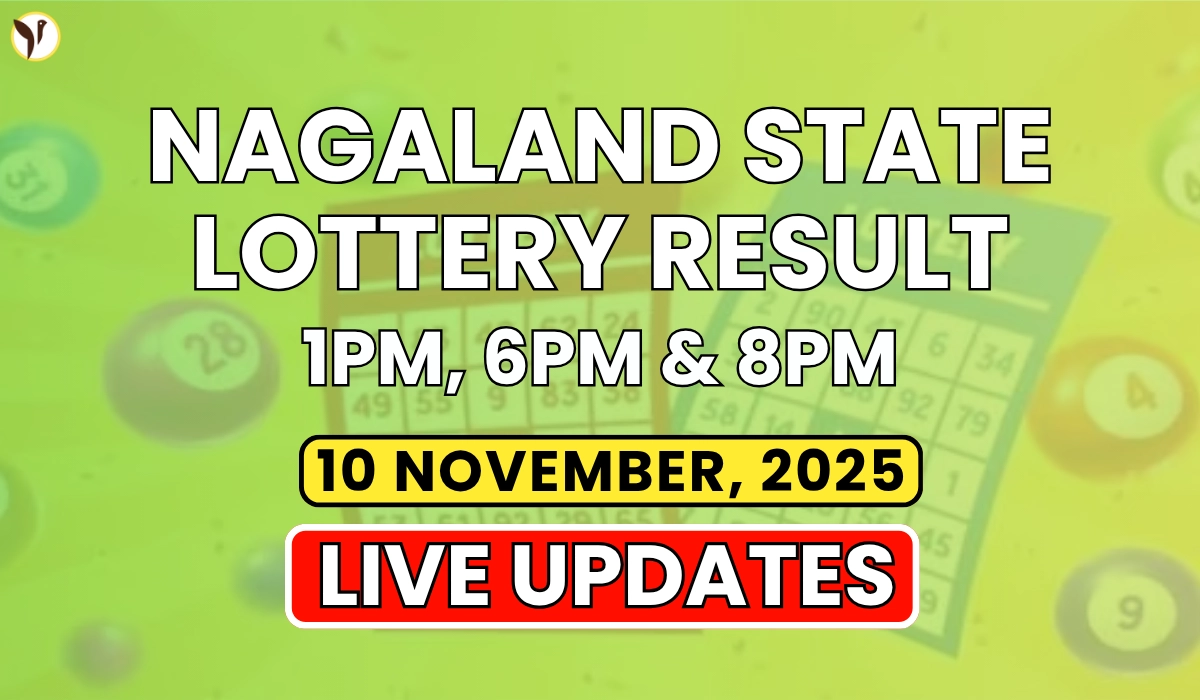 Nagaland State Lottery Result Today 10 November 2025