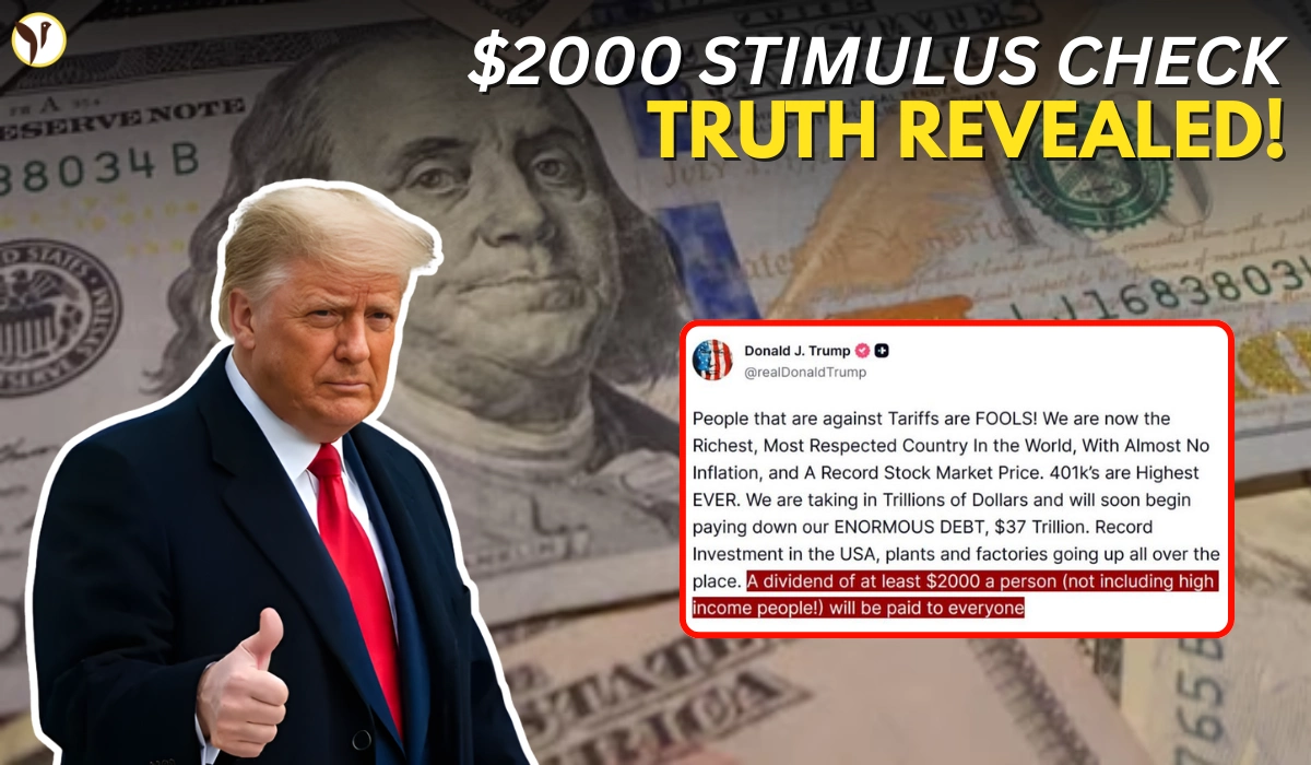 $2000 Stimulus Check November 2025