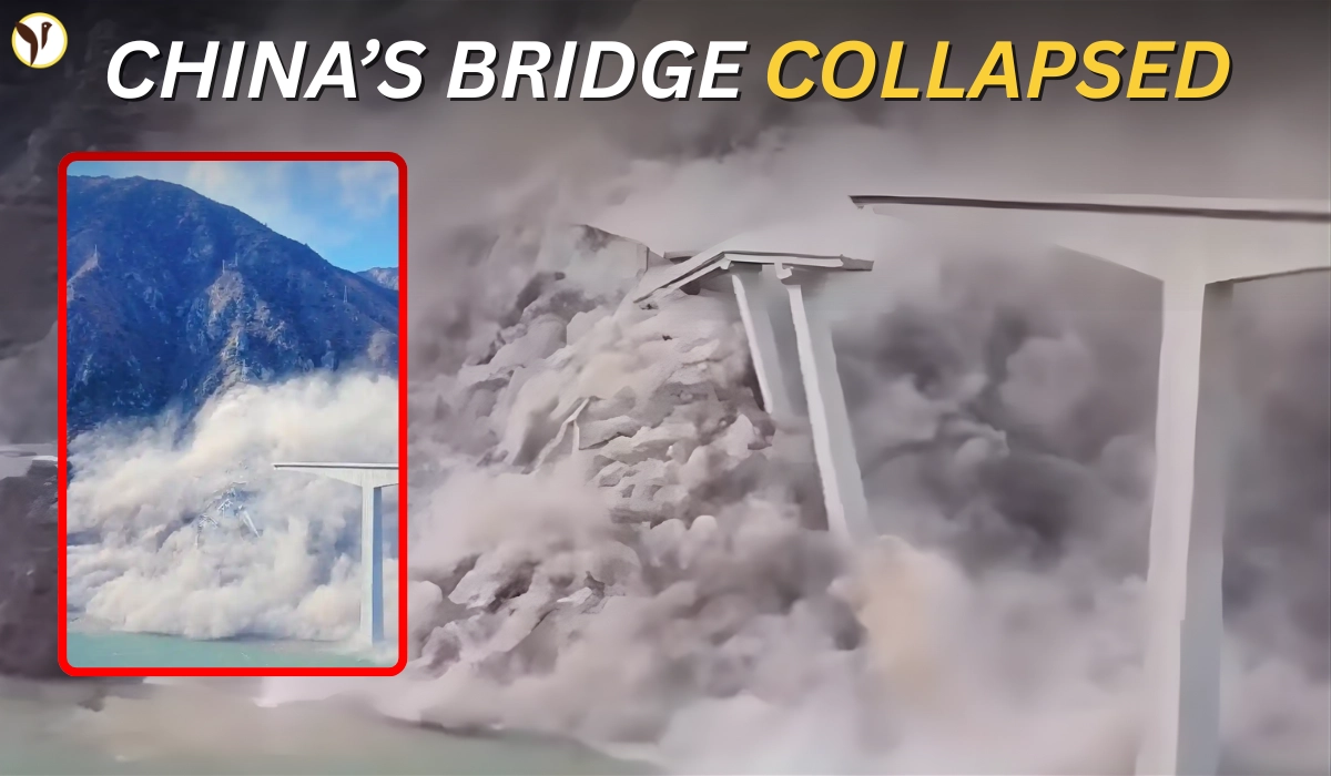 China bridge collapse 2025
