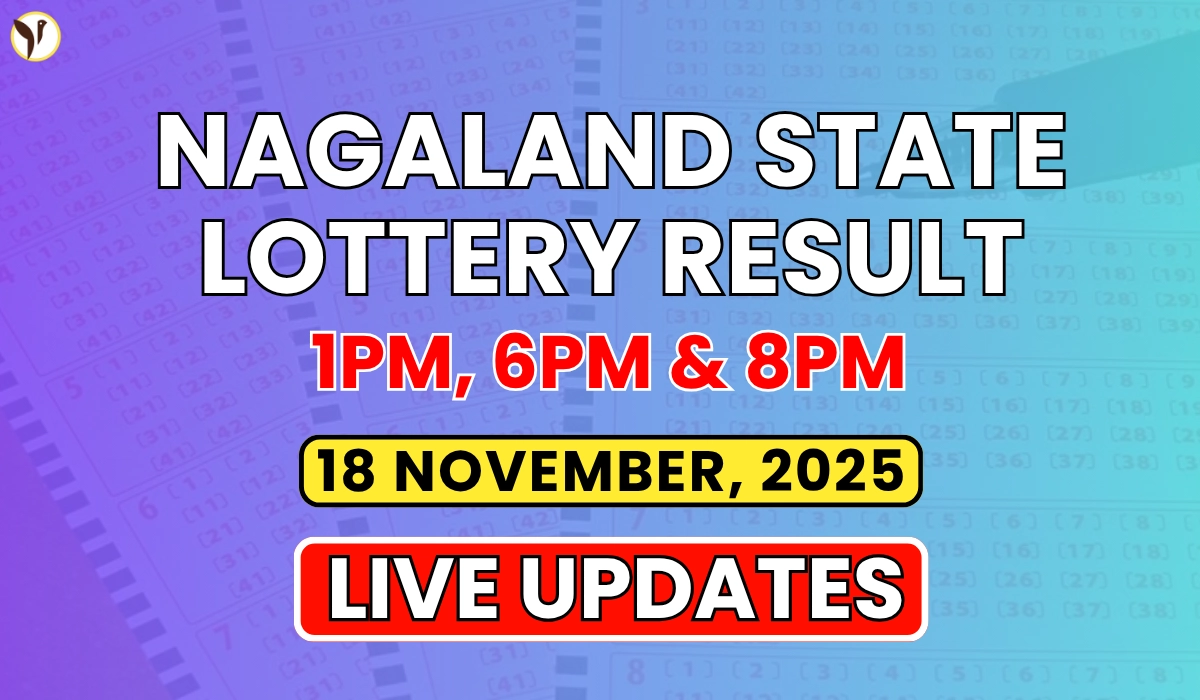 Nagaland State Lottery Result Today 18 November 2025