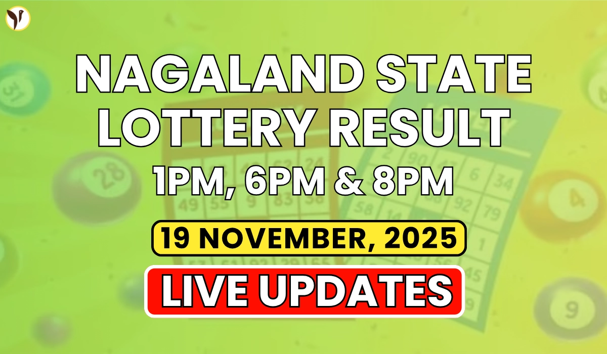 Nagaland State Lottery Result Today 19 November 2025