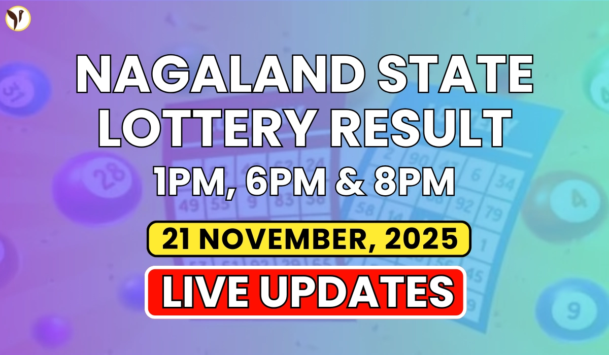 Nagaland State Lottery Result Today 21 November 2025