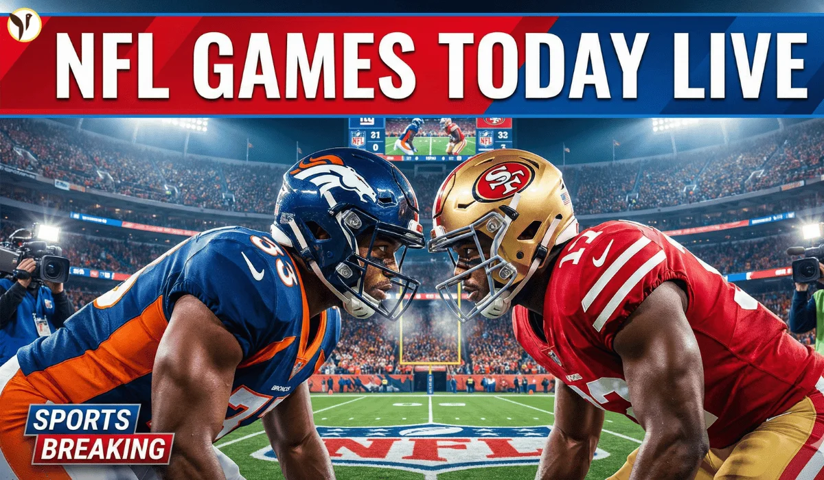 NFL Games Today Live: