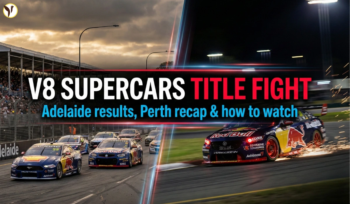 Latest V8 Supercars standings