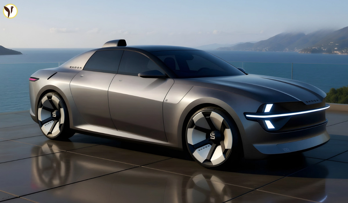 Skoda 100 sedan concept 2025
