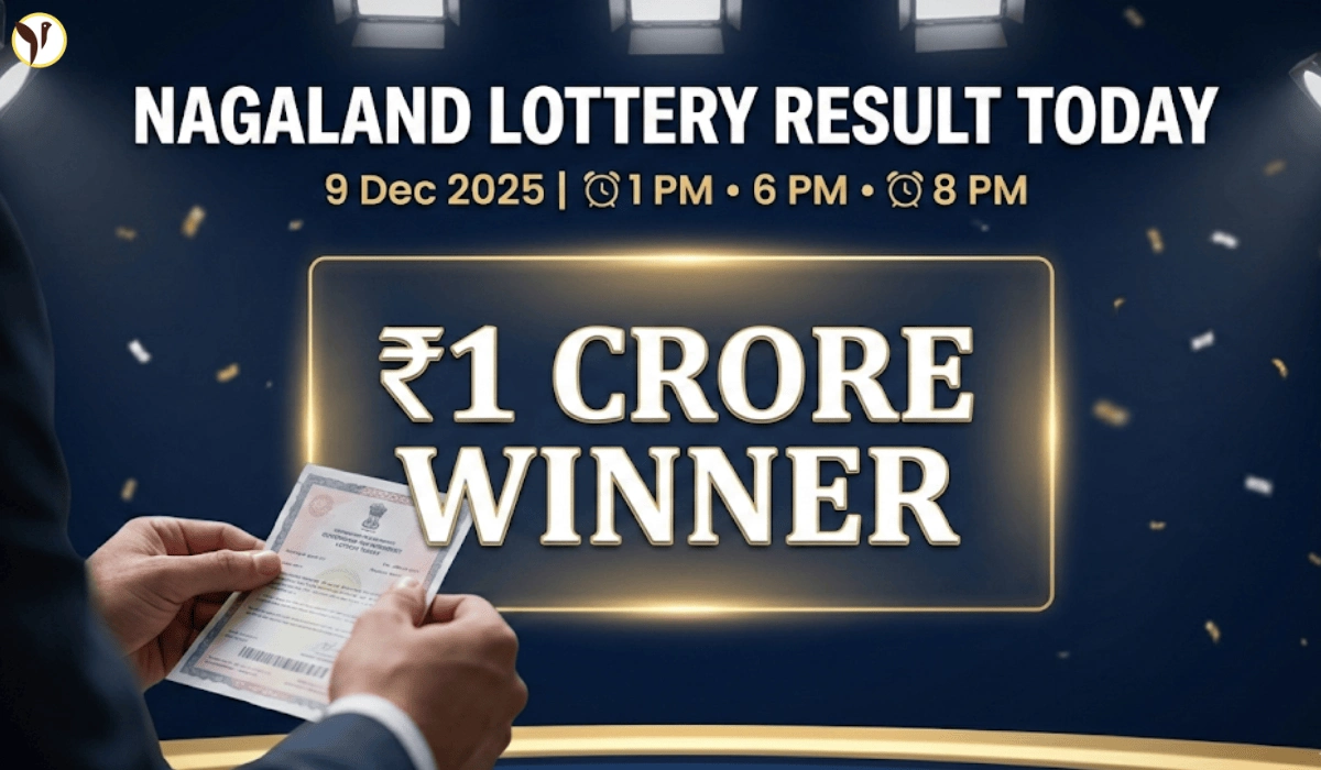 Nagaland State Lottery Result Today 8 PM, 1PM & 6PM 9 December 2025 Tuesday