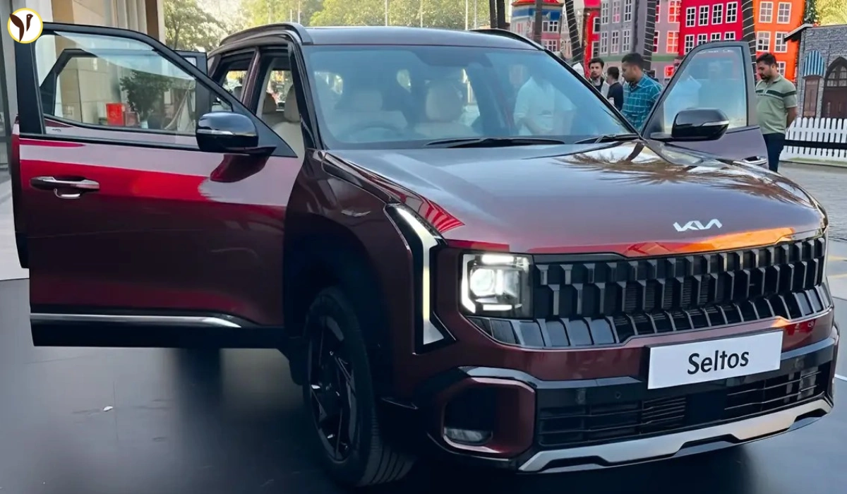 New Kia Seltos in Red Velvet