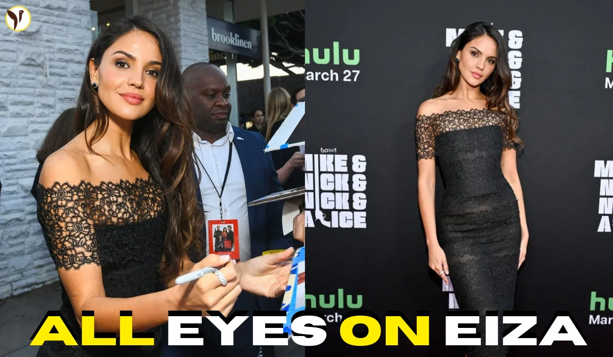 Eiza Gonzalez Stuns in Carolina Herrera Black Dress Trend