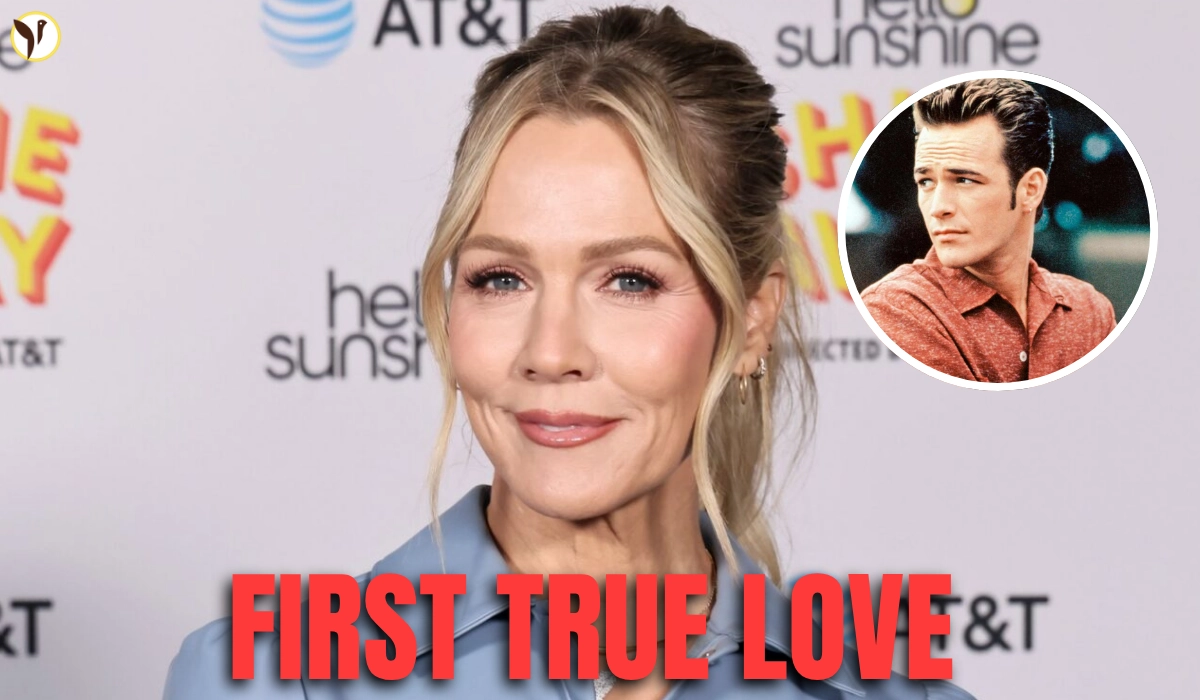 Jennie Garth Says Luke Perry Was Her First True Love