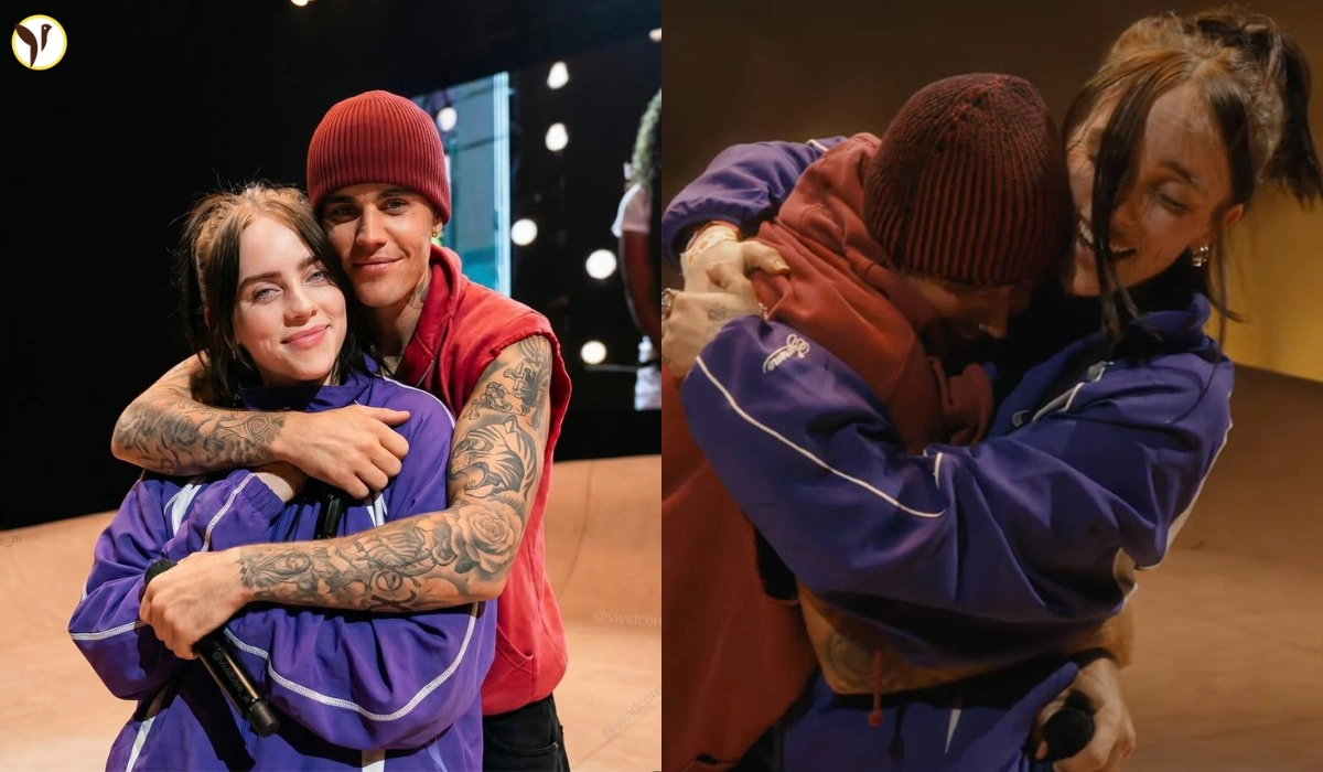 Justin Bieber and Billie Eilish