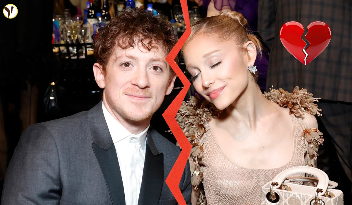 Ariana Grande and Ethan Slater