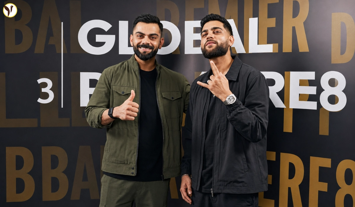  Virat Kohli and Karan Aujla